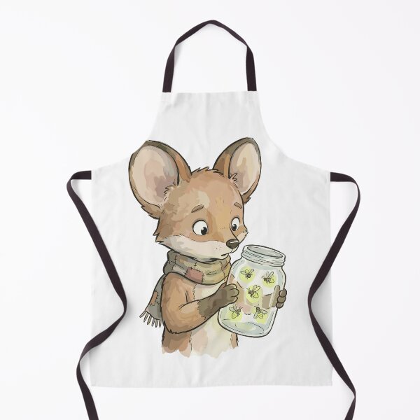 Item preview, Magical Cottagecore: Foxling's Firefly Jar designed and sold by bapupa.