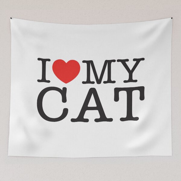 Item preview, I Love My Cat designed and sold by shitpostee.