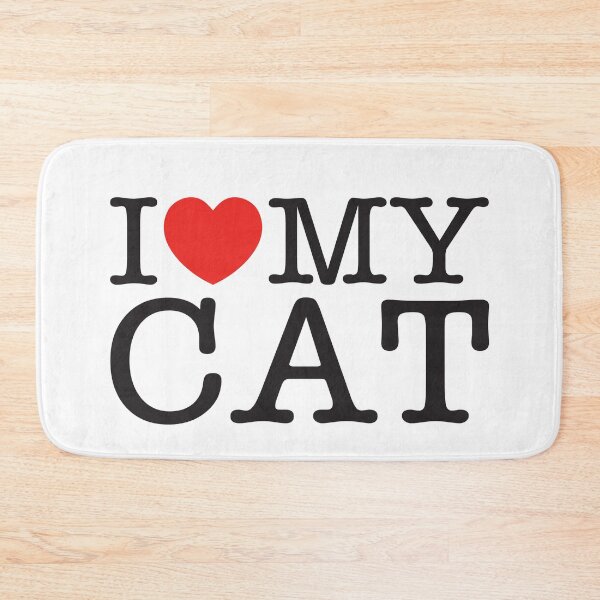 Item preview, I Love My Cat designed and sold by shitpostee.