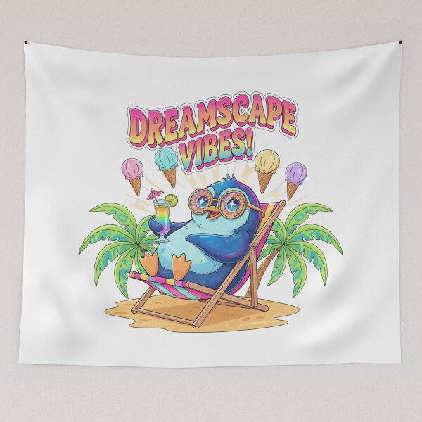 Item preview, Dreamscape Vibes! Ice Cream Penguin designed and sold by Dano-Designs.