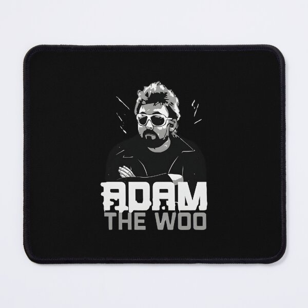 Item preview, Monochrome Adam The Woo Bold Typography designed and sold by JulieHampto.