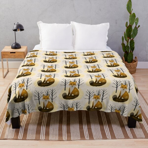 Item preview, Danvant- Fox and dry trees designed and sold by Daniel Vasco.