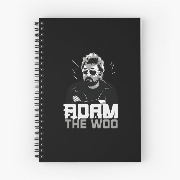 Item preview, Monochrome Adam The Woo Bold Typography designed and sold by JulieHampto.