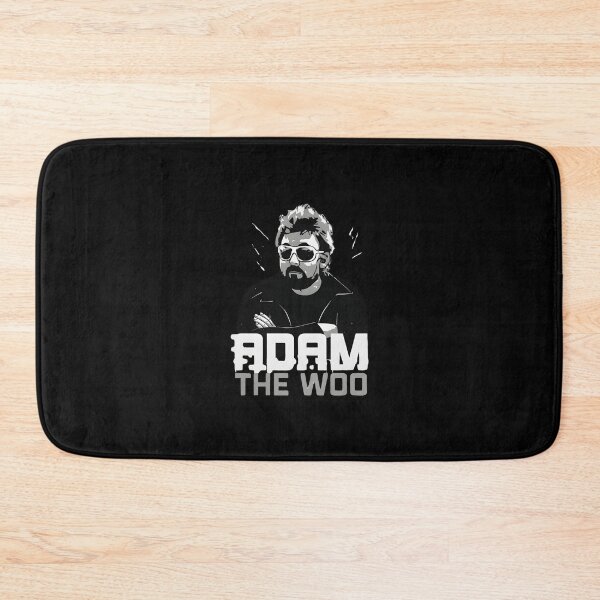 Item preview, Monochrome Adam The Woo Bold Typography designed and sold by JulieHampto.