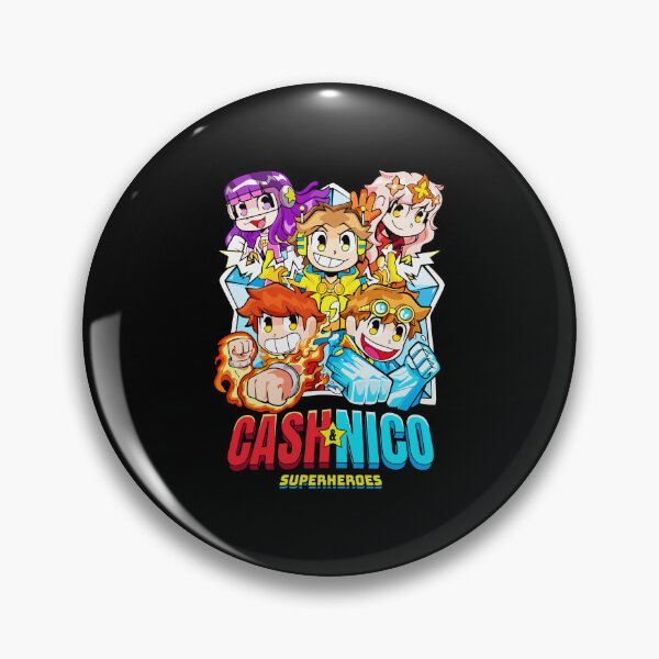 Item preview, Cash And Nico Superhero Crew Cartoon designed and sold by rawarden.