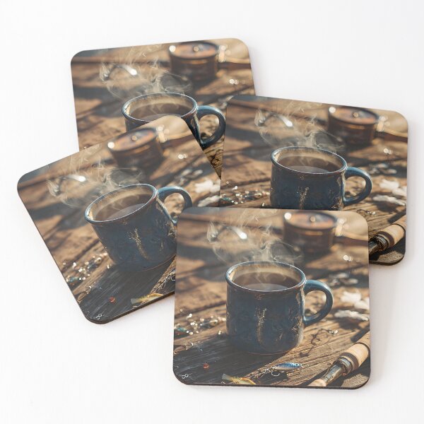 Item preview, Morning Coffee Before the Cast designed and sold by EimSol.