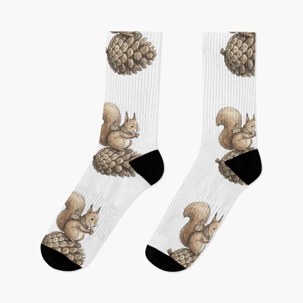 Item preview, Magical Cottagecore: Pinecone Squirrel's Snack designed and sold by bapupa.