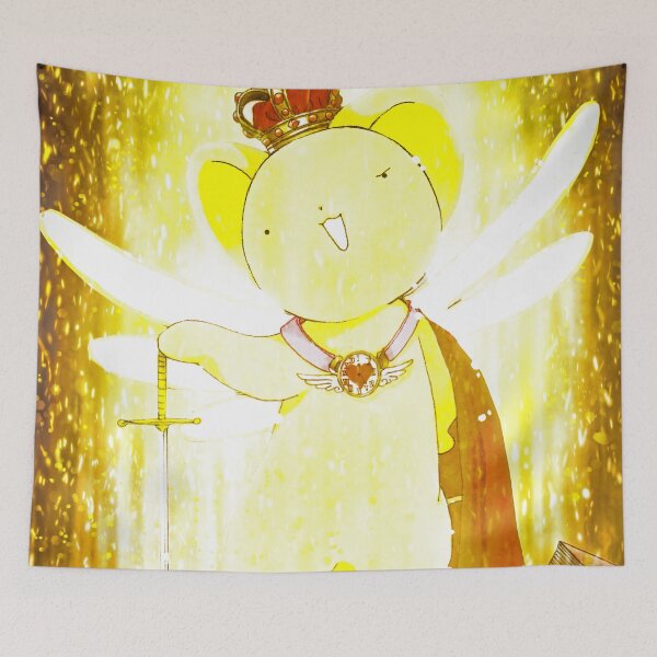 Item preview, Radiant Kero Chan Cerberus Cardcaptor Sakura Anime Golden Fantasy Guardian Spirit designed and sold by Tokyonomad.