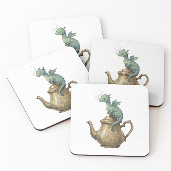 Item preview, Magical Tea Party: Kettle Dragon's Steam designed and sold by bapupa.