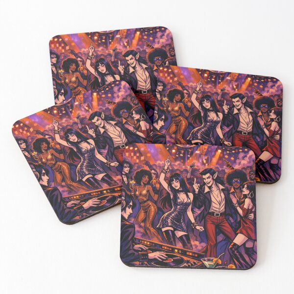 Item preview, Vampire Dancing Funky and Disco 70s Groove designed and sold by Arte Cartoon From TagTeam Group.