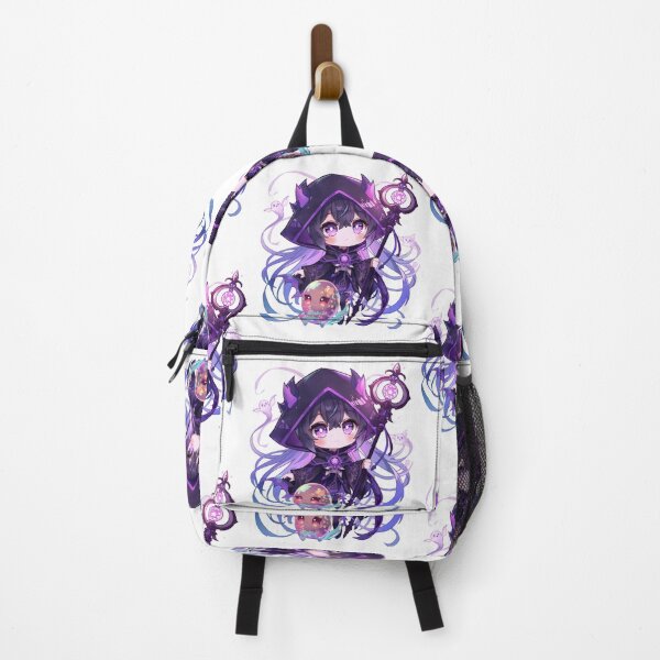 Item preview, Liliore Mourndusk – Cute Dark Necromancer | Chibi Gothic Mage Art designed and sold by Monzora.