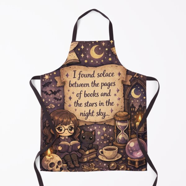 Item preview, I found solace between pages Dark Academia Design designed and sold by Mauswohn.