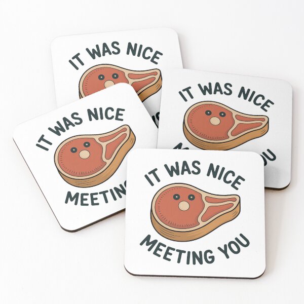 Item preview, It Was Nice Meeting You designed and sold by MonkiFlipp.