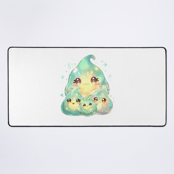 Item preview, Monzora Healing Slimes – Rare Curebearers | Cute Fantasy Slime Art designed and sold by Monzora.