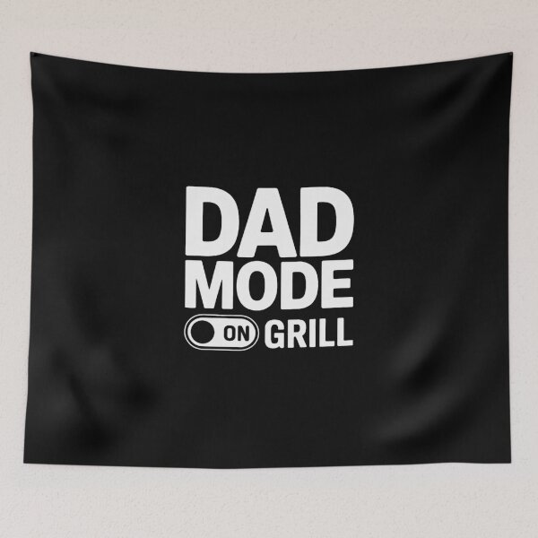 Item preview, Dad Mode Grill On Funny BBQ Dad designed and sold by MagicWander.