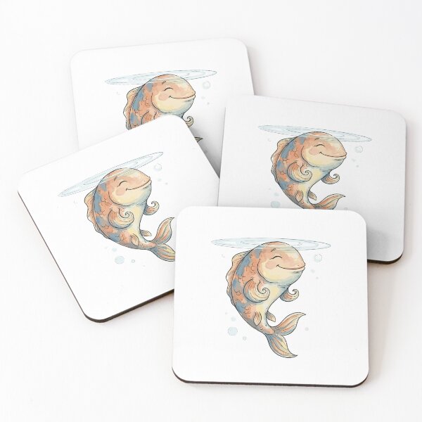 Item preview, Zen Art: Floating Koi Meditation designed and sold by bapupa.