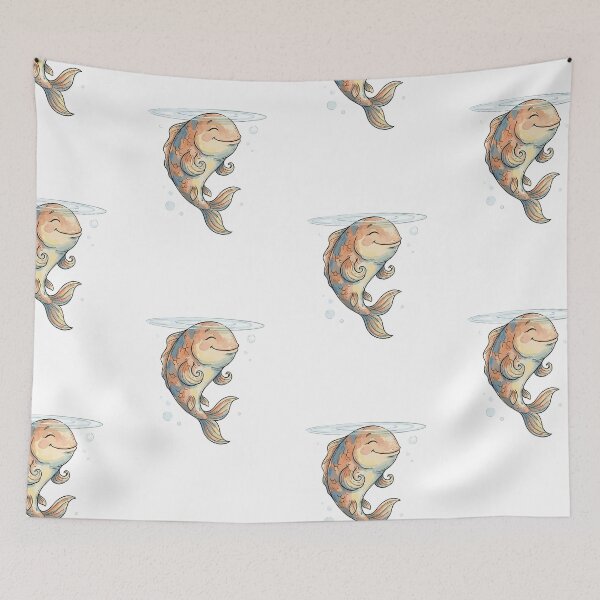 Item preview, Zen Art: Floating Koi Meditation designed and sold by bapupa.