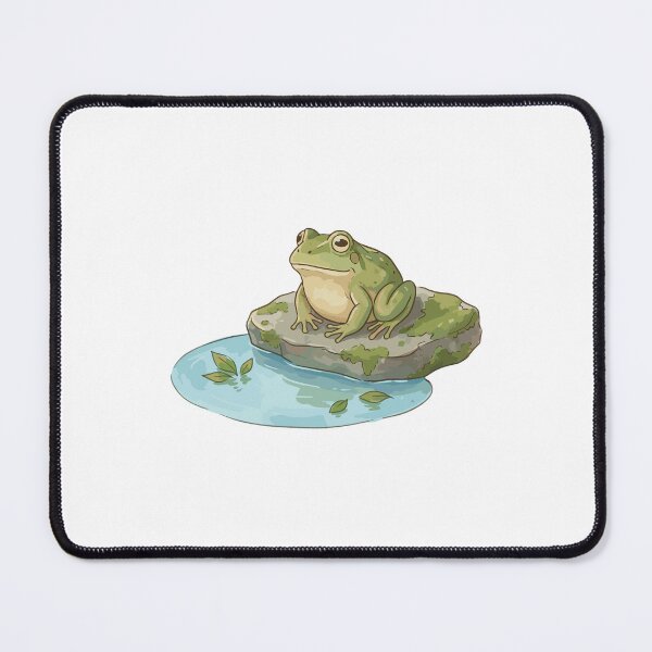 Item preview, Zen Art: Pond Frog Contemplation designed and sold by bapupa.