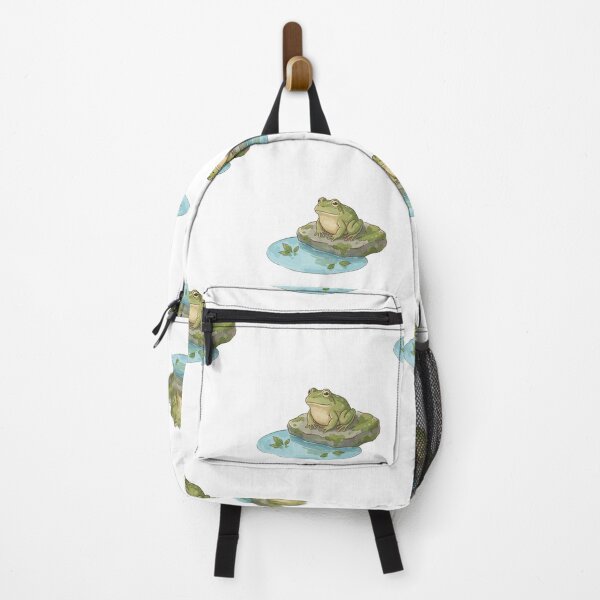 Item preview, Zen Art: Pond Frog Contemplation designed and sold by bapupa.