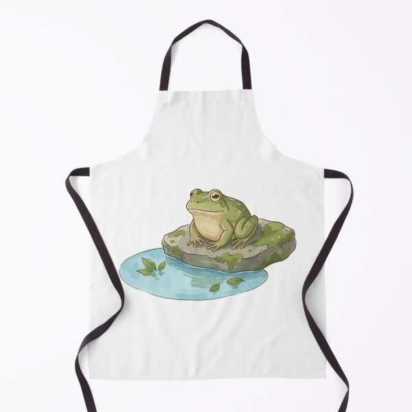 Item preview, Zen Art: Pond Frog Contemplation designed and sold by bapupa.