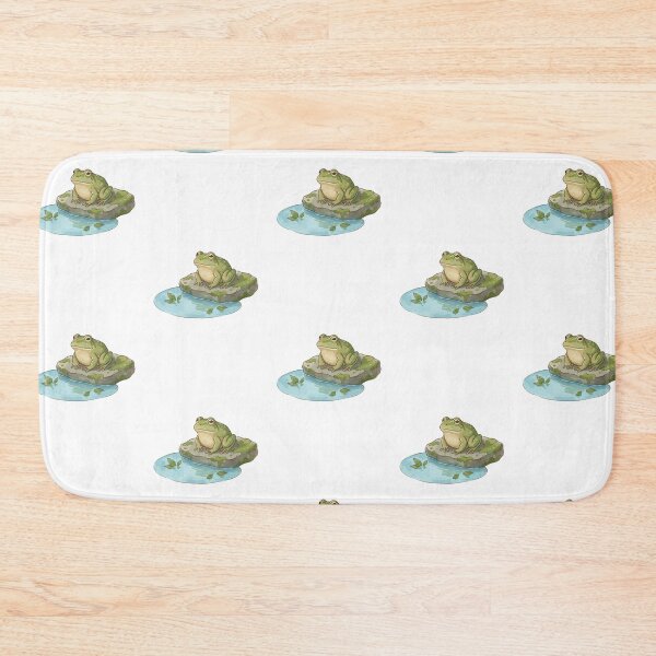 Item preview, Zen Art: Pond Frog Contemplation designed and sold by bapupa.