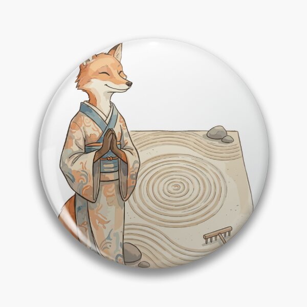 Item preview, Zen Art: Raked Sand Fox designed and sold by bapupa.