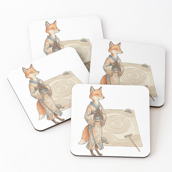 Item preview, Zen Art: Raked Sand Fox designed and sold by bapupa.