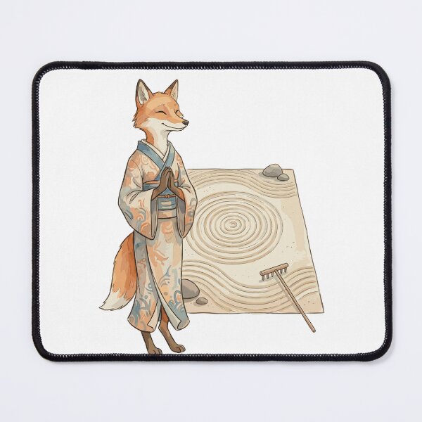 Item preview, Zen Art: Raked Sand Fox designed and sold by bapupa.