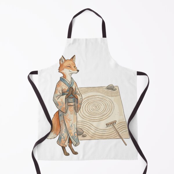 Item preview, Zen Art: Raked Sand Fox designed and sold by bapupa.