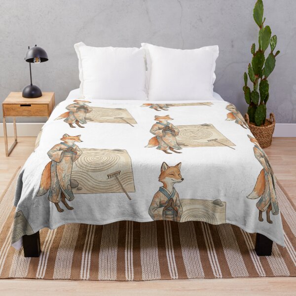 Item preview, Zen Art: Raked Sand Fox designed and sold by bapupa.