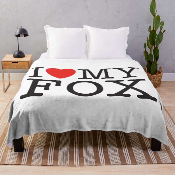 Item preview, I Love My Fox designed and sold by shitpostee.
