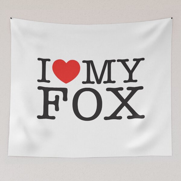 Item preview, I Love My Fox designed and sold by shitpostee.