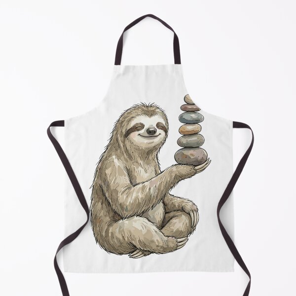 Item preview, Zen Art: Stone Stacked Sloth designed and sold by bapupa.