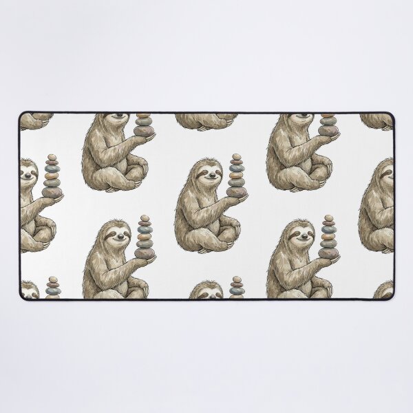 Item preview, Zen Art: Stone Stacked Sloth designed and sold by bapupa.