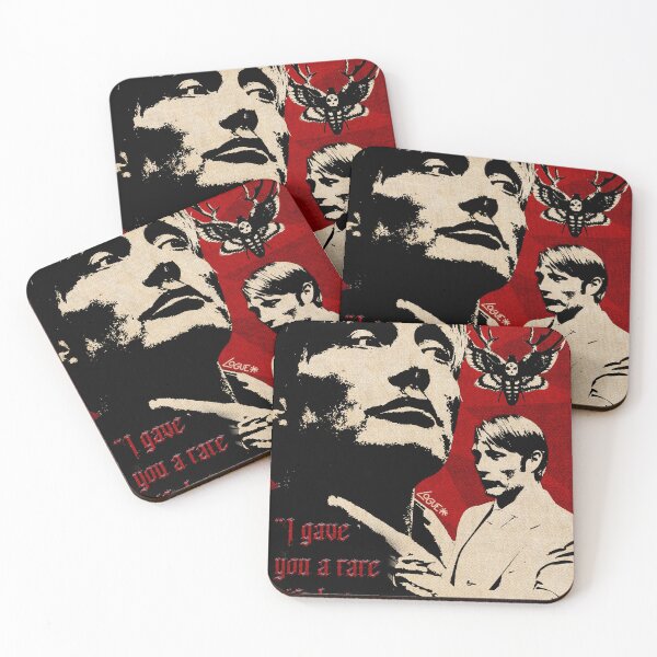 Item preview, Hannibal Lecter poster designed and sold by AnneLogue.