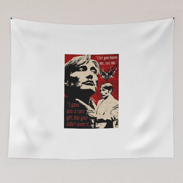 Item preview, Hannibal Lecter poster designed and sold by AnneLogue.