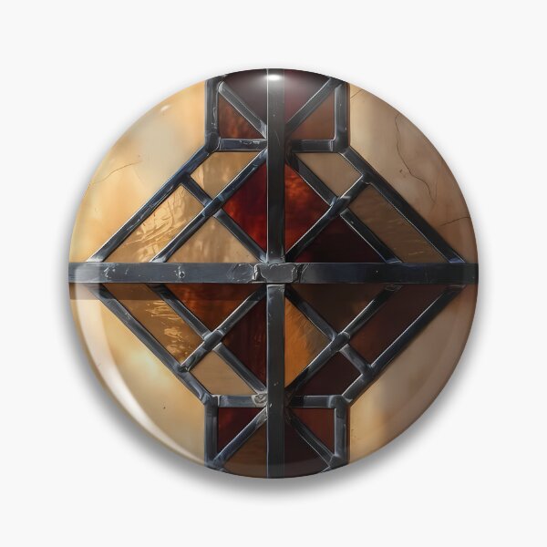 Item preview, Warm Earth-Tone  Abstract Glass Window (image size 7840x11680) designed and sold by Digital-Davinci.