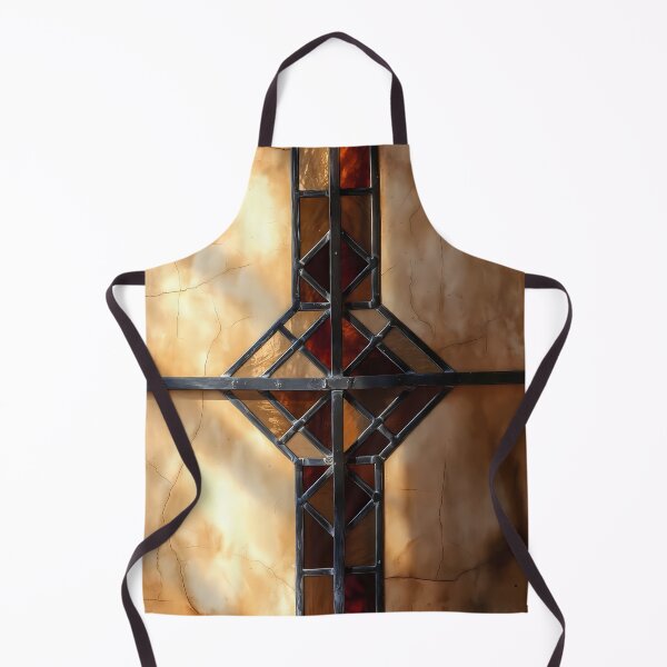 Item preview, Warm Earth-Tone  Abstract Glass Window (image size 7840x11680) designed and sold by Digital-Davinci.