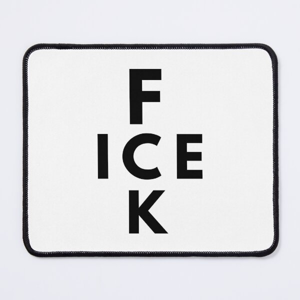 Item preview, FCK ICE ANTI-ICE PROTEST designed and sold by ProgressiveMob.
