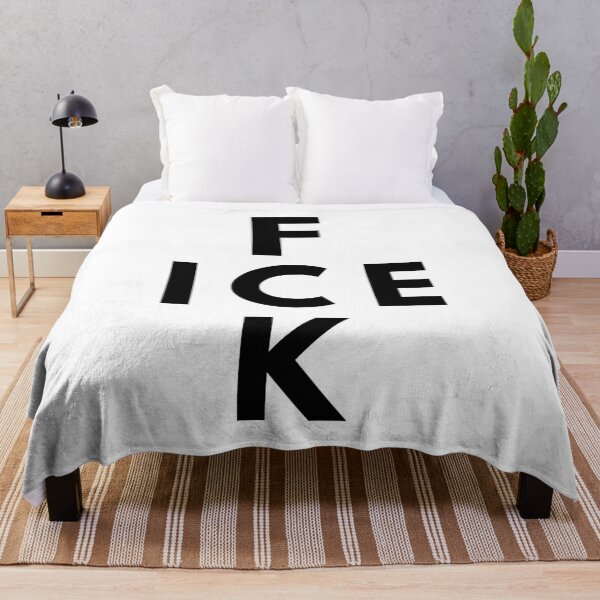 Item preview, FCK ICE ANTI-ICE PROTEST designed and sold by ProgressiveMob.