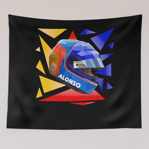 Item preview, Fernando Alonso'S Helmet designed and sold by JORDHARRELL.