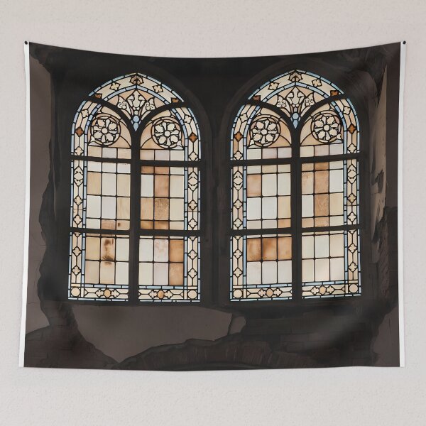 Item preview, Warm Earth-Tone  Abstract Glass Window (image size 7840x11680) designed and sold by Digital-Davinci.