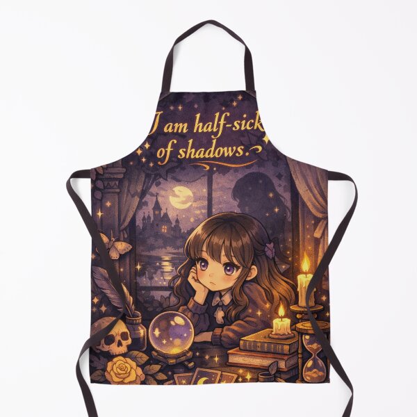 Item preview, I am half-sick of shadows Dark Academia Design designed and sold by Mauswohn.