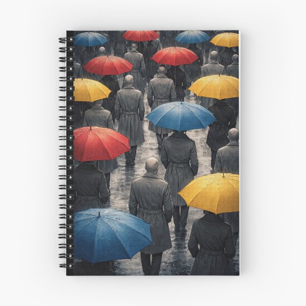 Item preview, Colorful Anonymity – Urban Umbrella Art designed and sold by DigitalDropArts .