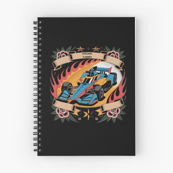 Artikelvorschau, Speedway Slammer IndyCar im Tattoo-Stil entworfen und verkauft von Chris-graphics-art.