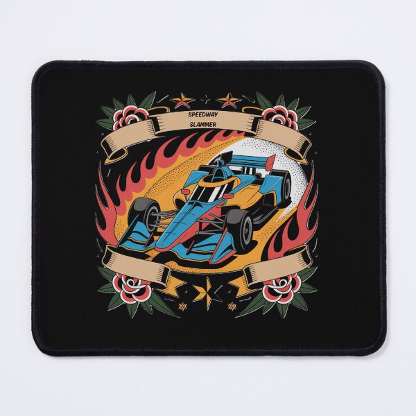 Item preview, Speedway slammer indycar in tattoo style designed and sold by Chris-graphics-art.