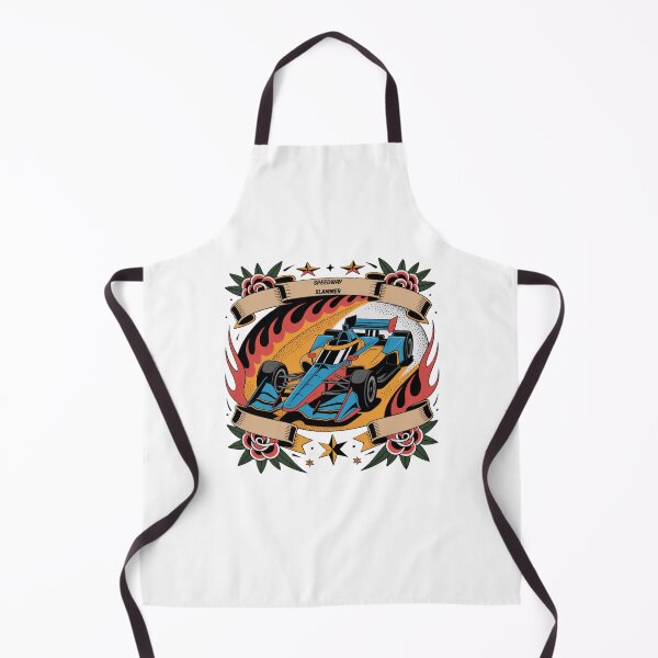 Item preview, Speedway slammer indycar in tattoo style designed and sold by Chris-graphics-art.