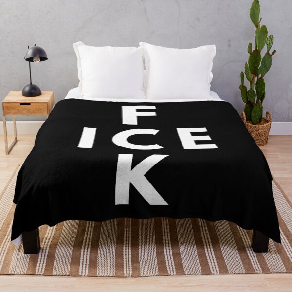 Item preview, FCK ICE ANTI-ICE PROTEST designed and sold by ProgressiveMob.