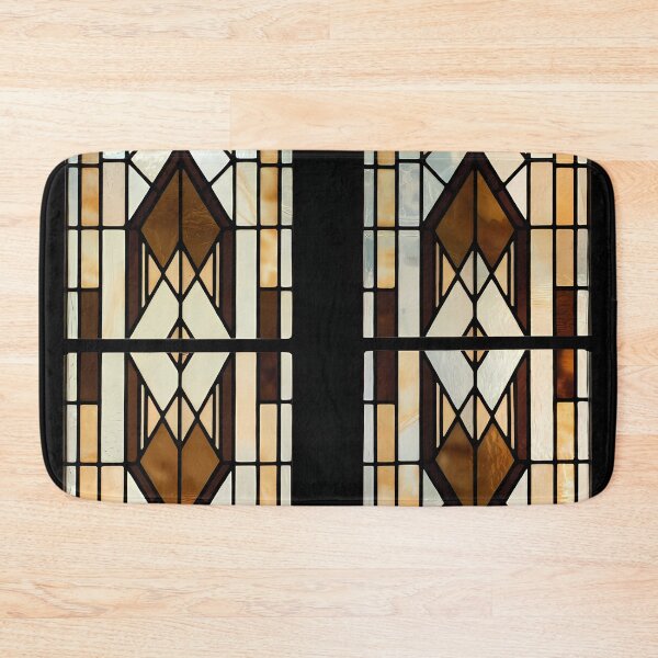 Item preview, Warm Earth-Tone  Abstract Glass Window (image size 7840x11680) designed and sold by Digital-Davinci.