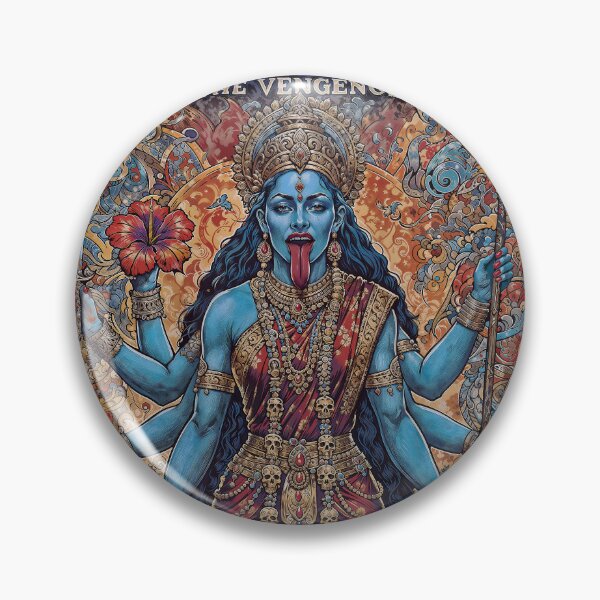 Item preview, Kali Goddess Illustration designed and sold by AliceWhiteDF.